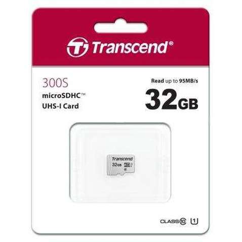 Карта пам'яті Transcend 32GB microSDHC class 10 UHS-I U1 (TS32GUSD300S)