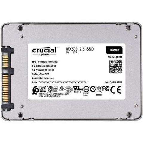 Накопичувач SSD 2.5" 1TB Micron (CT1000MX500SSD1)