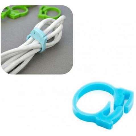 Тримач для кабелю Extradigital Cable Clips CC-901 (Blue) * 6 (KBC1706)