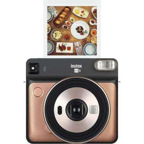 Камера миттєвого друку Fujifilm Instax SQUARE SQ 6 BLUSH GOLD EX D (16581408)