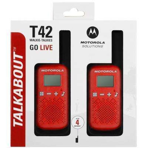 Портативна рація Motorola TALKABOUT T42 Red Twin Pack (B4P00811RDKMAW)