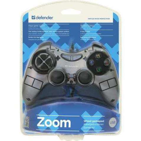 Геймпад Defender Zoom USB Xinput (64244)