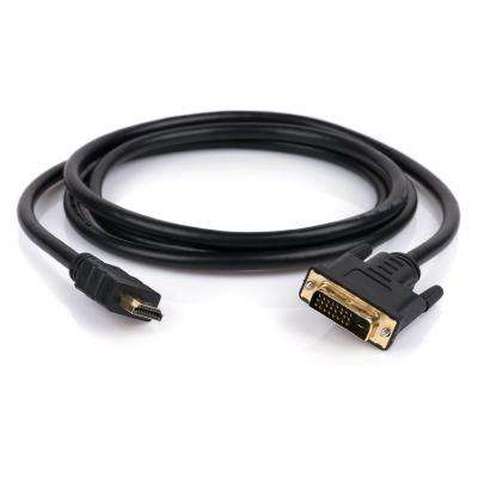 Кабель мультимедійний HDMI to DVI 24+1 1.8m Vinga (VCPHDMIDVI1.8)