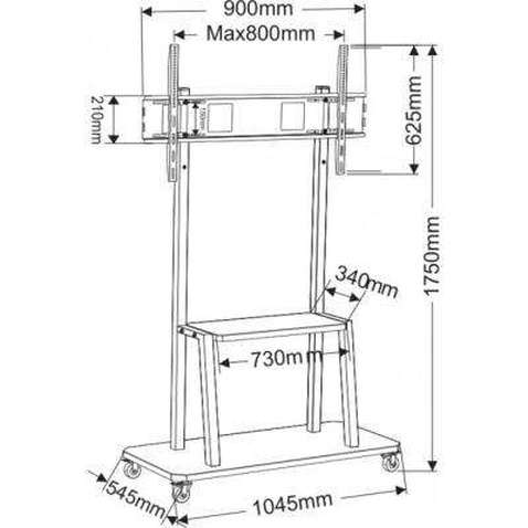 Стійка презентаційна Charmount CT-FTVS-T14