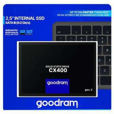 Накопичувач SSD 2.5" 256GB Goodram (SSDPR-CX400-256-G2)