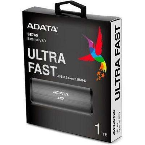 Накопичувач SSD USB 3.2 256GB ADATA (ASE760-256GU32G2-CTI)