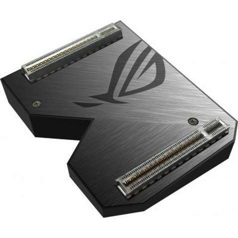 Міст для відеокарт ASUS GeForce RTX NVLink Bridge SLI ROG-NVLINK-4 Aura Sync RGB (ROG-NVLINK-4)