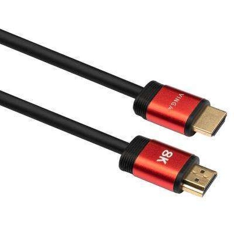 Кабель мультимедійний HDMI to HDMI 1.8m v2.1 8K Vinga (VCPHDMIMM211.8)