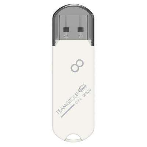 USB флеш накопичувач Team 8GB C182 White USB 2.0 (TC1828GW01)