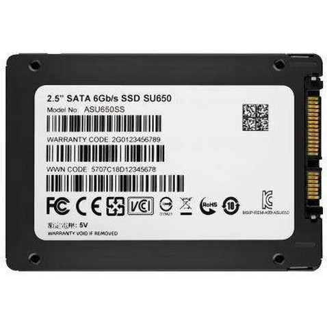Накопичувач SSD 2.5" 256GB ADATA (ASU650SS-256GT-R)