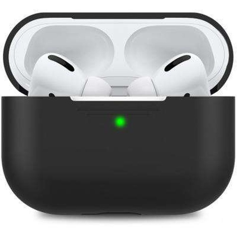 Чохол MakeFuture Apple AirPods Pro Silicone Black (MCL-AAPBK)