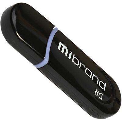USB флеш накопичувач Mibrand 8GB Panther Black USB 2.0 (MI2.0/PA8P2B)