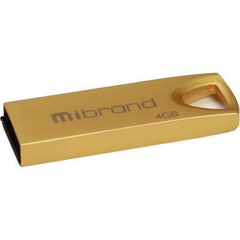 USB флеш накопичувач Mibrand 4GB Taipan Gold USB 2.0 (MI2.0/TA4U2G)