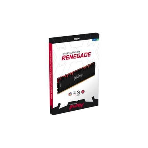 Модуль пам'яті для комп'ютера DDR4 32GB (2x16GB) 3200 MHz Fury Renegade RGB Kingston Fury (ex.HyperX) (KF432C16RB1AK2/32)