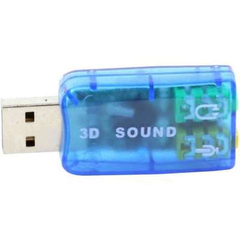 Звукова плата Dynamode USB 6(5.1) blue (USB-SOUNDCARD2.0 blue)