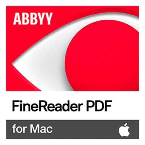 ПЗ для роботи з текстом ABBYY FineReader PDF for Mac, Single User License (ESD), Perpetual (FR15XM-FMPL-X)