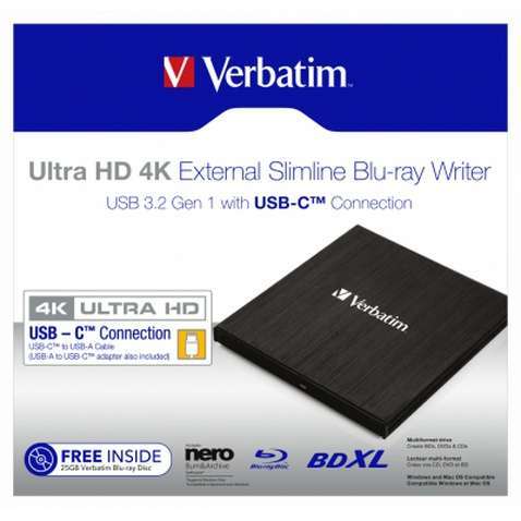 Оптичний привід Blu-Ray Verbatim 43888