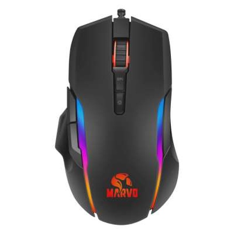 Мишка Marvo G945 RGB-LED USB Black (G945)