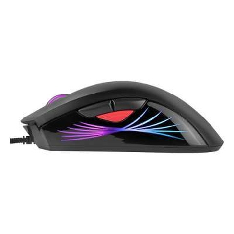 Мишка Marvo M519 RGB-LED USB Black (M519)