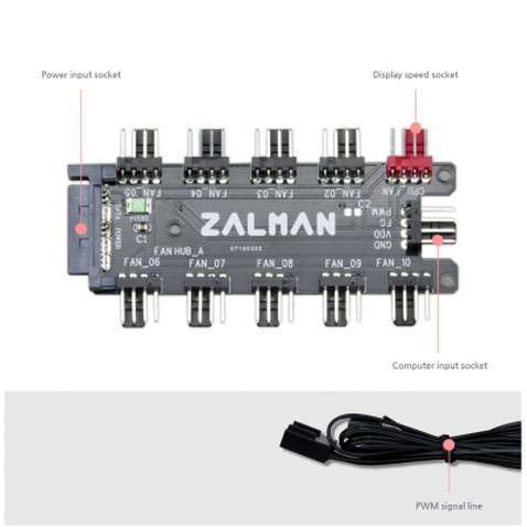 Контроллер вентилятора Zalman ZM-PWM10FH