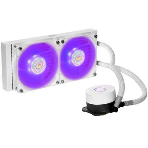 Система водяного охолодження CoolerMaster MasterLiquid ML240L V2 RGB White Edition (MLW-D24M-A18PC-RW)