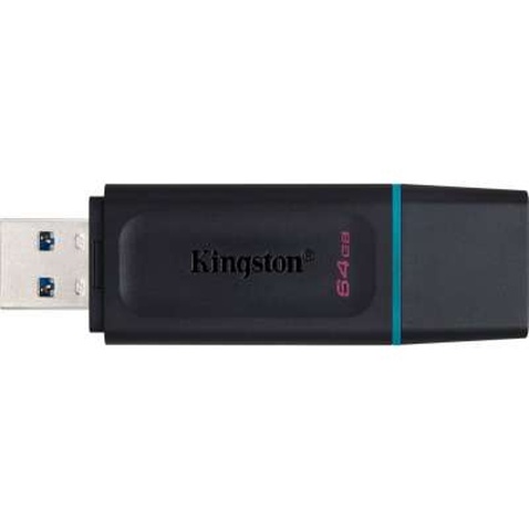 USB флеш накопичувач Kingston 64GB DataTraveler Exodia Black/Teal USB 3.2 (DTX/64GB)