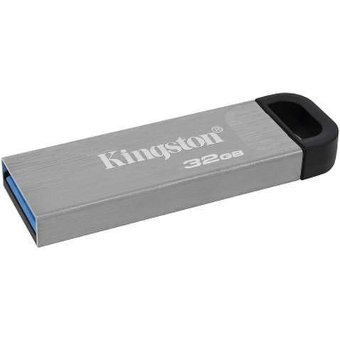 USB флеш накопичувач Kingston 32GB DT Kyson Silver/Black USB 3.2 (DTKN/32GB)