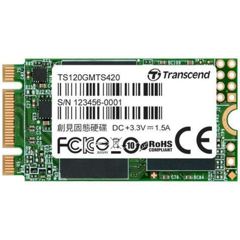 Накопичувач SSD M.2 2242 120GB Transcend (TS120GMTS420S)