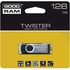 USB флеш накопичувач Goodram 128GB UTS2 Twister Black USB 2.0 (UTS2-1280K0R11)