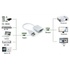 Перехідник ST-Lab HDMI male to VGA F (з кабелями аудіо і живлення від USB) (U-990)