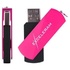 USB флеш накопичувач eXceleram 16GB P2 Series Rose/Black USB 3.1 Gen 1 (EXP2U3ROB16)