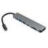 Концентратор Vinga Type-C to 4K HDMI+2*USB3.0+SD+TF+PD+USB-C 3.1 Gen1 aluminium (VCPHTC7AL)