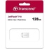 USB флеш накопичувач Transcend 128GB JetFlash 710 Silver USB 3.0 (TS128GJF710S)