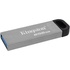 USB флеш накопичувач Kingston 256GB DT Kyson Silver/Black USB 3.2 (DTKN/256GB)