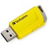 USB флеш накопичувач Verbatim 3x16GB Store 'n' Click Red/Blue/Yellow USB 3.2 (49306)