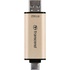 USB флеш накопичувач Transcend 256GB JetFlash 930 Gold-Black USB 3.2/Type-C (TS256GJF930C)