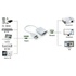 Перехідник ST-Lab HDMI male to VGA F (з кабелями аудіо і живлення від USB) (U-990)