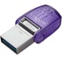 USB флеш накопичувач Kingston 128GB DataTraveler microDuo 3C USB 3.2/Type C (DTDUO3CG3/128GB)