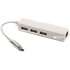 Концентратор USB 3.1 Type-C to 3 port USB 2.0 + Ethernet PowerPlant (CA910397)