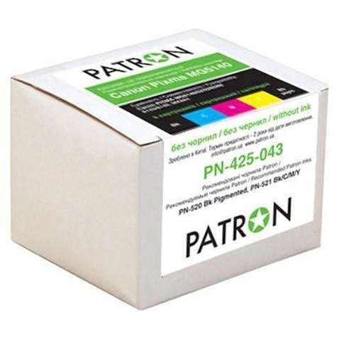 Комплект перезаправних картриджів Patron CANON MG5140/5240/5340 (5шт) (PN-425-N044/PN-425-044)