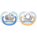 Пустушка Philips AVENT Ultra Air Animal для хлопчиків 0-6 міс (SCF080/05)