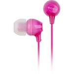 Навушники SONY MDR-EX15LP Pink