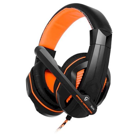 Навушники Gemix X-370 Black/Orange