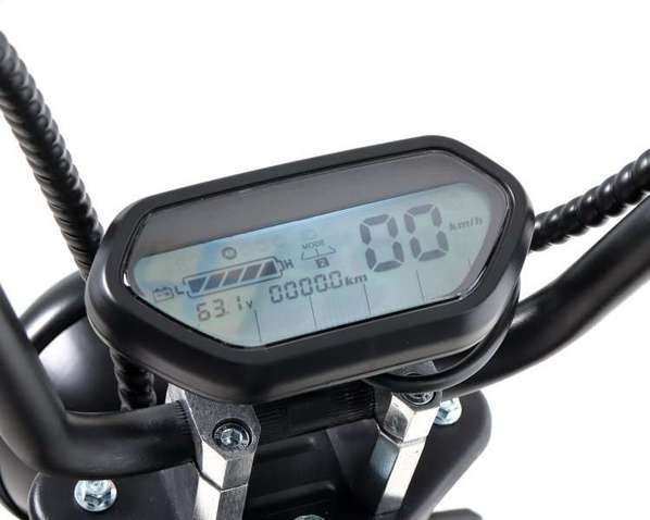 Електроскутер ROCK, 2000Вт, чорний