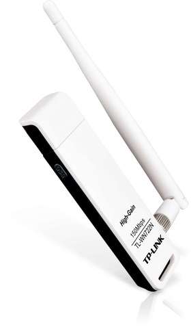 Мережевий адаптер   TP-Link TL-WN722N (150Mbps, USB, зовнішня антена)