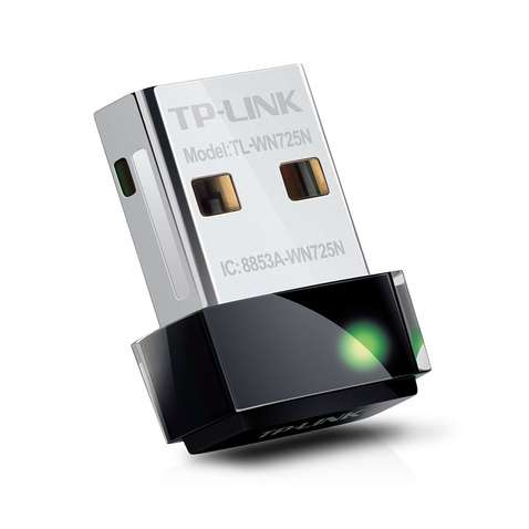 Wi-Fi адаптер   TP-Link TL-WN725N (150Mbps, USB, nano)