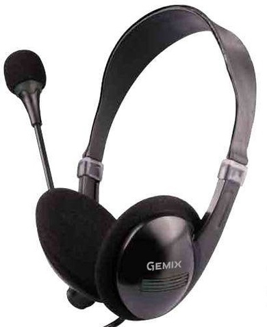 Навушники  Gemix HP-120MV Black