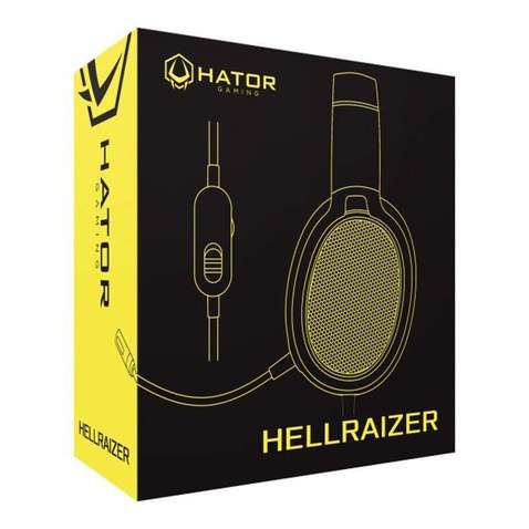 Навушники  Hator Hellraizer Black (HTA-812)
