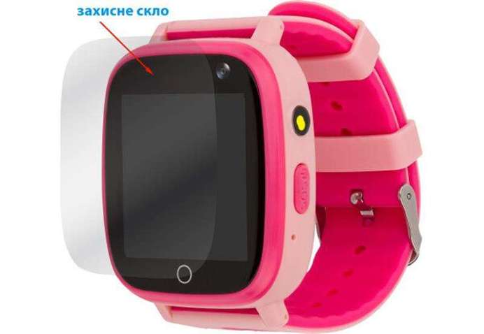 Дитячі смарт-годинник AmiGo GO001 iP67 Pink; 1.44"