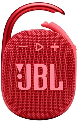 Портативна колонка JBL Clip 4 Red (JBLCLIP4RED)